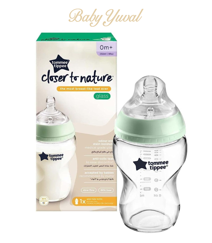 [BI0102243] Biberón de Vidrio Closer to Nature 9oz