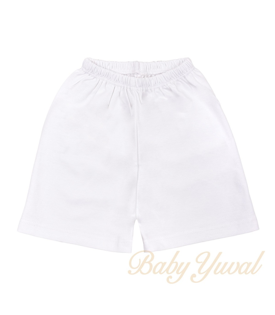 [SH07272] Short de Algodón Pima | Blanco (T1)