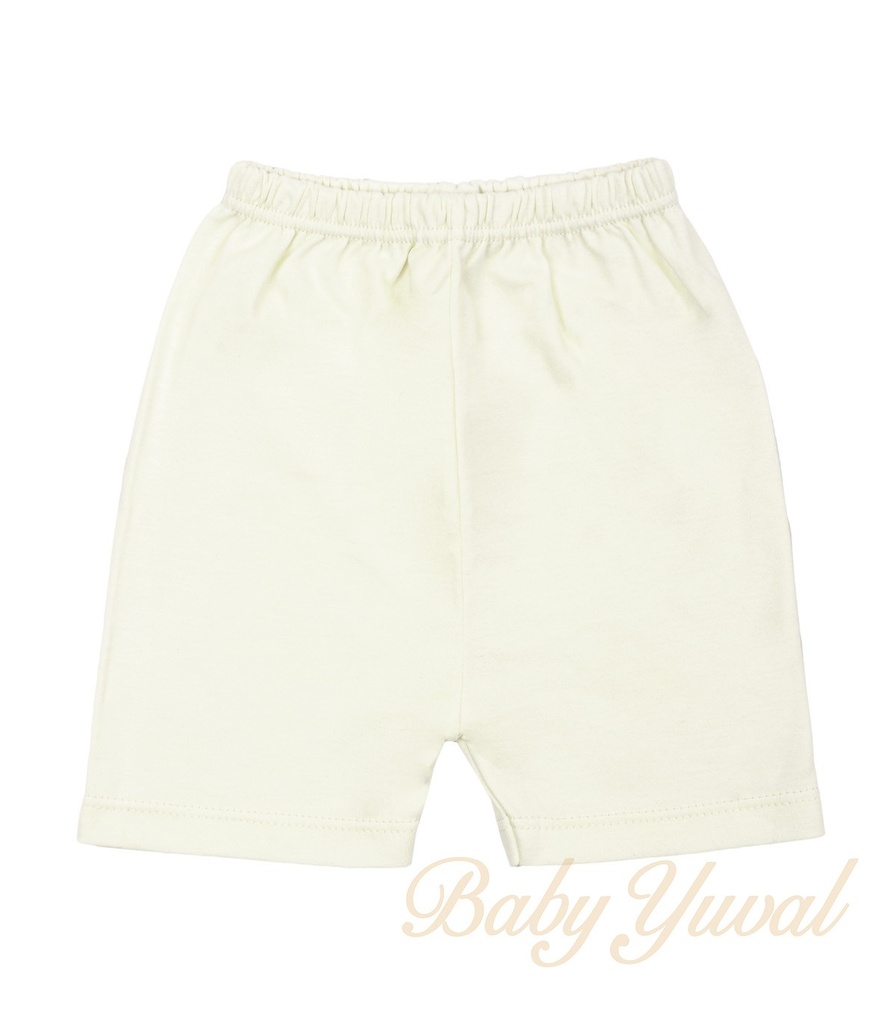[SH07273] Short de Algodón Pima | Crema (T1)