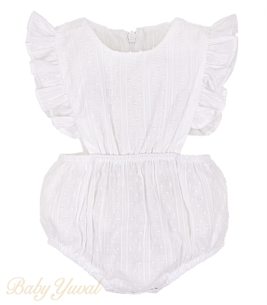 [RO0102467] Romper | Summer White (6 a 12 meses)