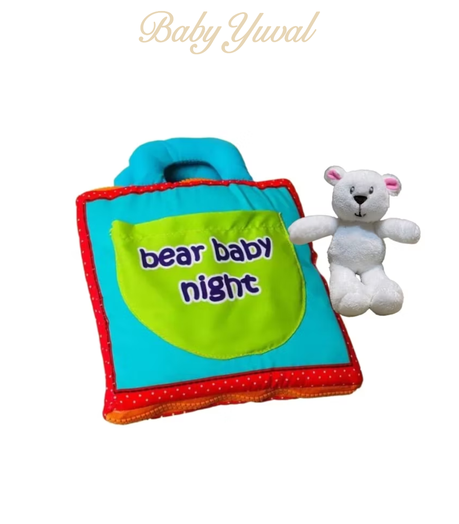 [CUR008] Libro Sensorial Bear Baby Night