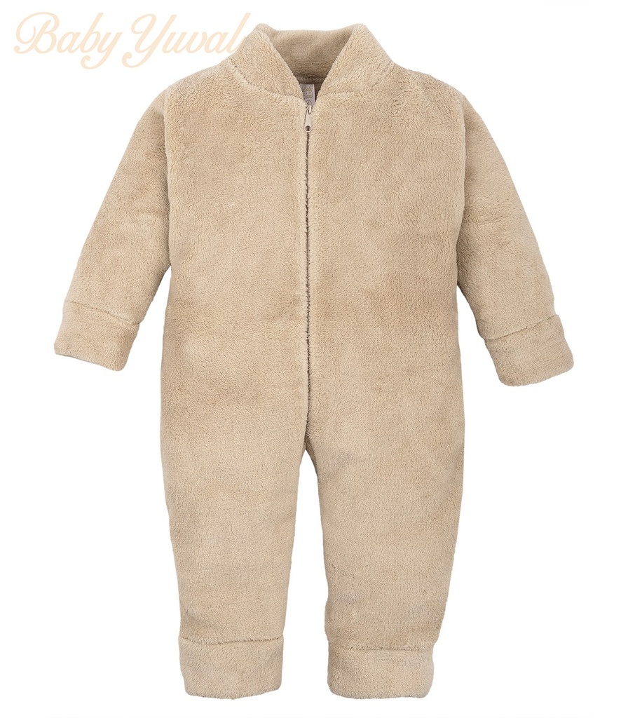[PI0103159] Pijama Felpa Plush | Beige (12 a 18 meses)