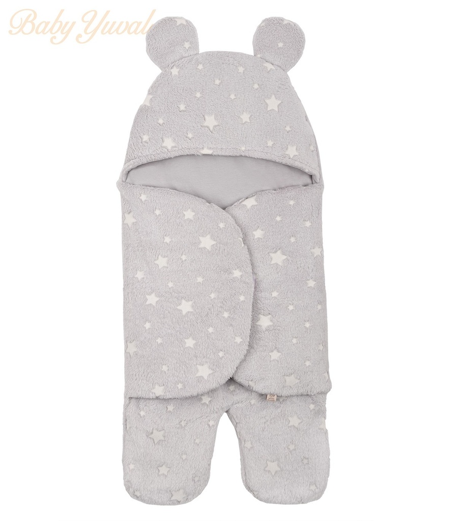 [SW0103429] Swaddle Baby | Saco de dormir Plush Gray Star