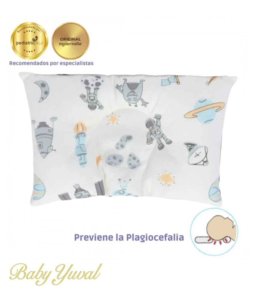 [AL0103580] Almohadita Anti-Cabeza Plana | Celeste Espacial