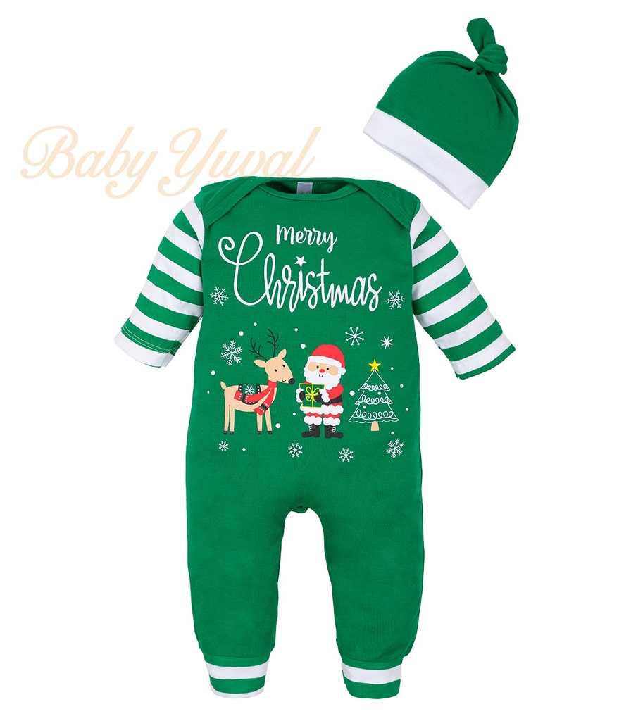 [EN0103669] Enterizo Navideño | Cristóbal (0 a 3 meses)