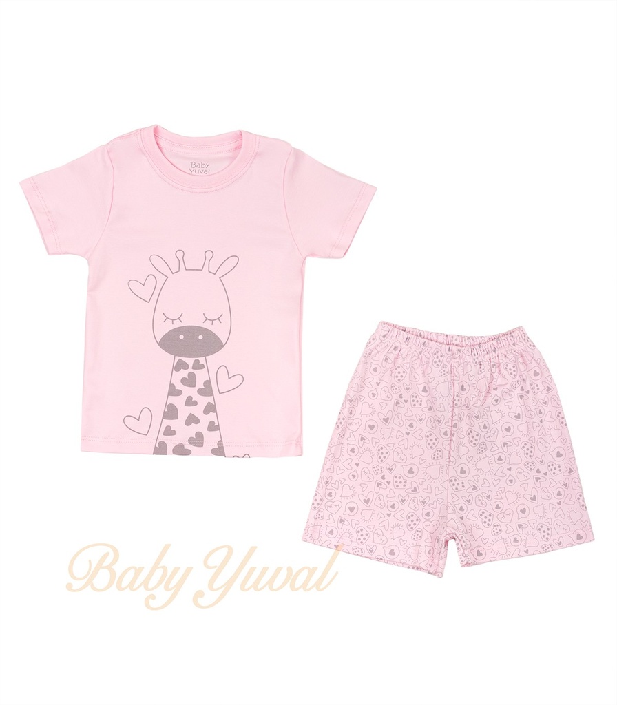 [PI0103801] Pijama de Verano | Jirafita (6 a 12 meses)
