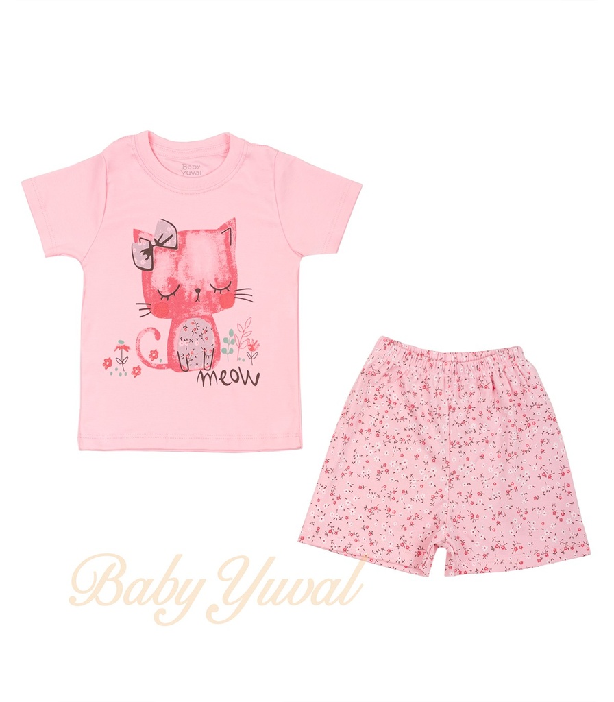 [PI0103812] Pijama de Verano | Gatita (6 a 12 meses)