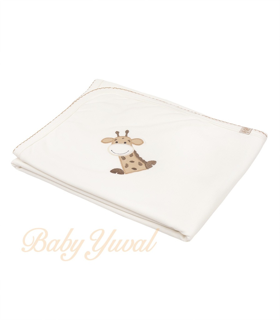 [MA0103939] Manta Pima Doble Algodón | Jirafa Crema Premium