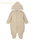 Enterizo Acolchado Jacquard con Algodón Pima | Beige