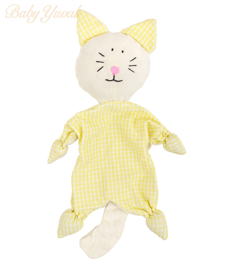 [MU0202953] Muñeco de Apego La Tiendita de Ale | Gato Amarillo