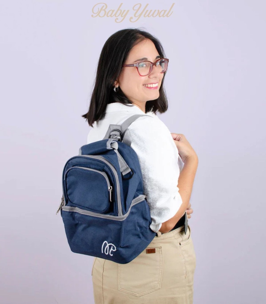 [MP-TEX003] Cooler bag para Leche Materna | Bolso refrigerante Azul