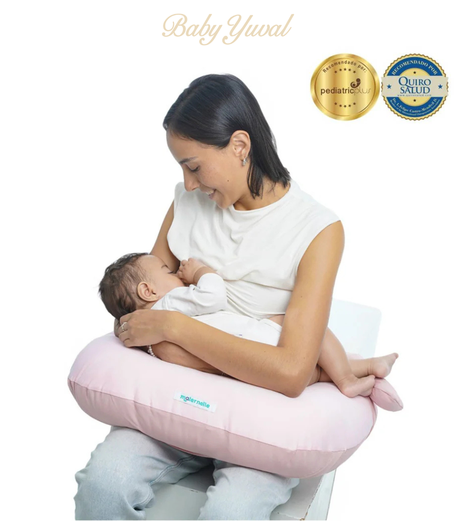 [AL0203292] Almohada de Lactancia y Estimulación 5 en 1 | Rosado Apego