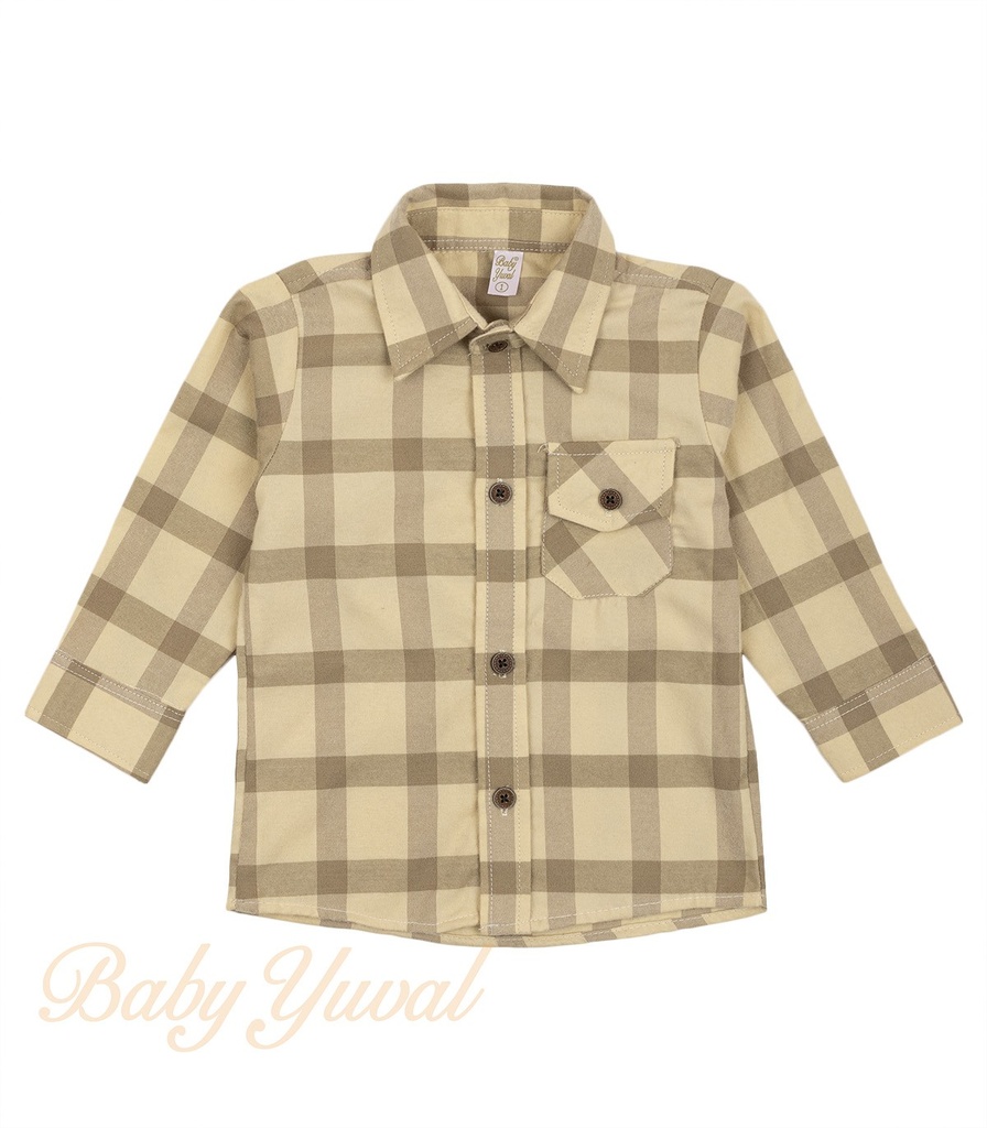 [CA0203343] Camisa Manga Larga Villela | Guilherme (6 a 12 meses)
