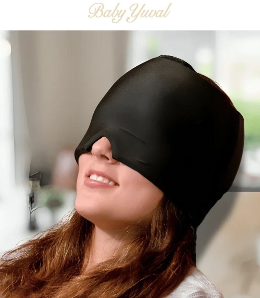 [GTR003] Gorro Terapéutico Relajante Anti-Migraña (Plomo)