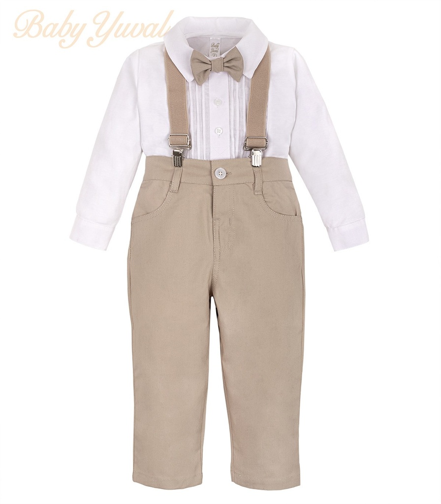 [CO0203402] Conjunto Tirantes Largo | Elegante Matthew (6 a 12 meses)
