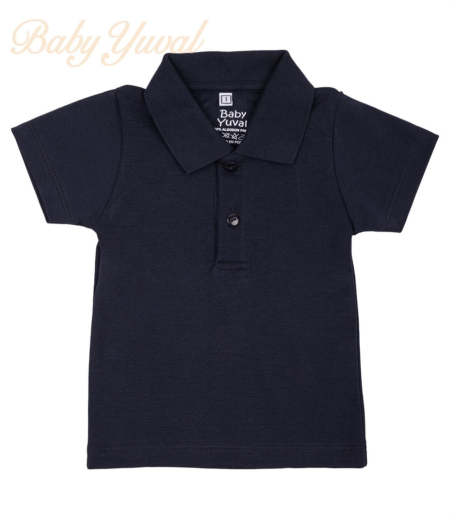 [PO0203499] Polo Camisero de Algodón | Blue (6 a 12 meses)
