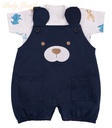 Set Overall Drill y Polo de Algodón | Bear Blue