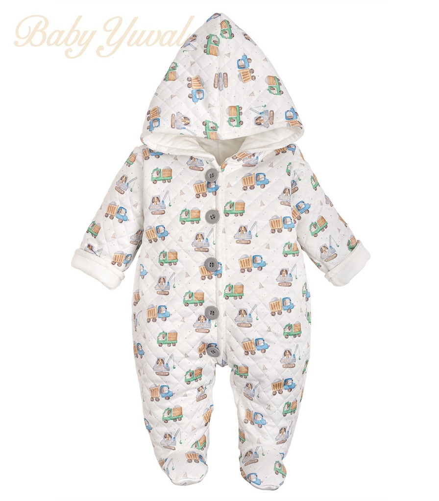 [EN0203647] Enterizo Acolchado | Bobby (0 a 3 meses)