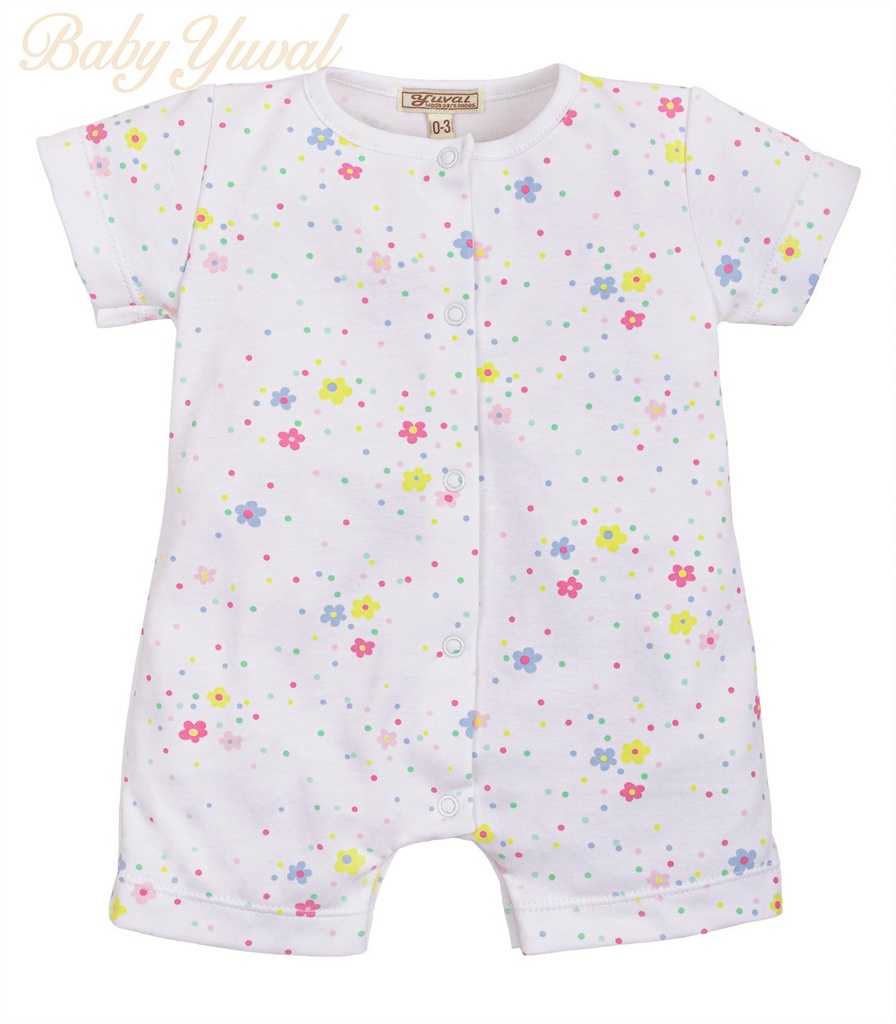 [RO0203654] Romper de Algodón | Flowers (12 a 18 meses)