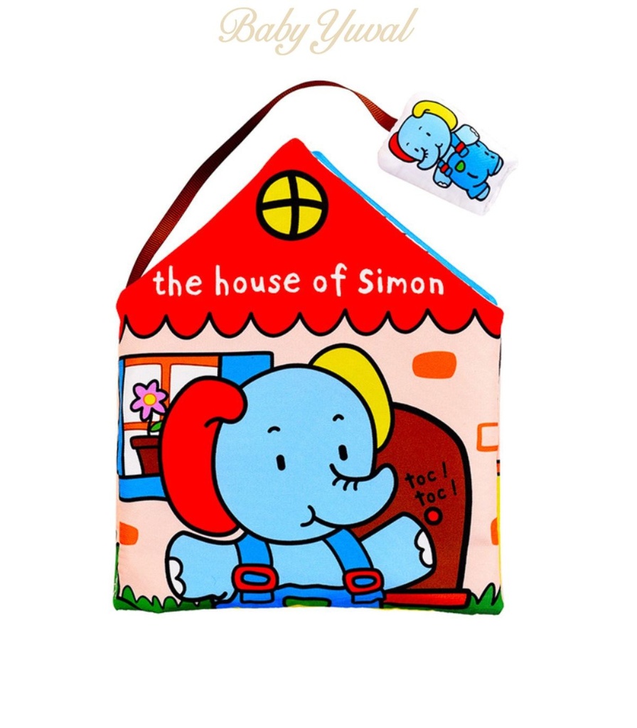 [CUR032] Libro Sensorial La Casa de Simón