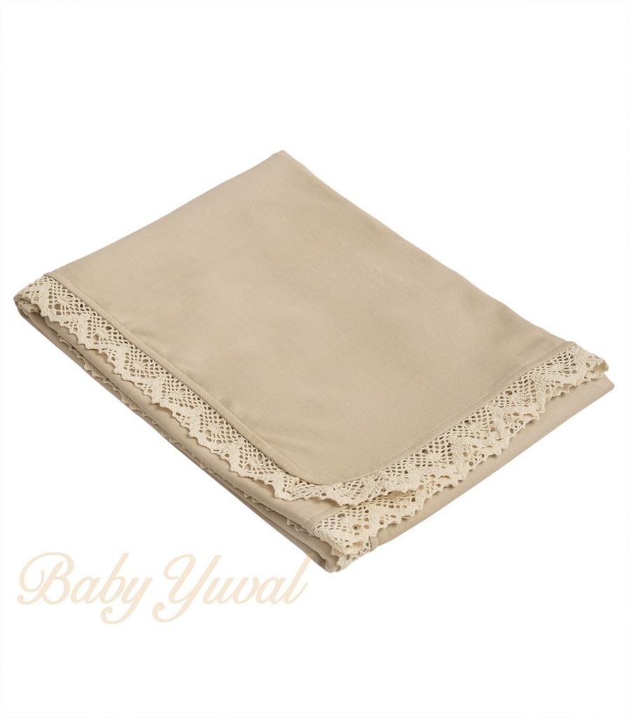 [MA0203723] Manta Muselina con forro Algodón Pima | Premium Beige