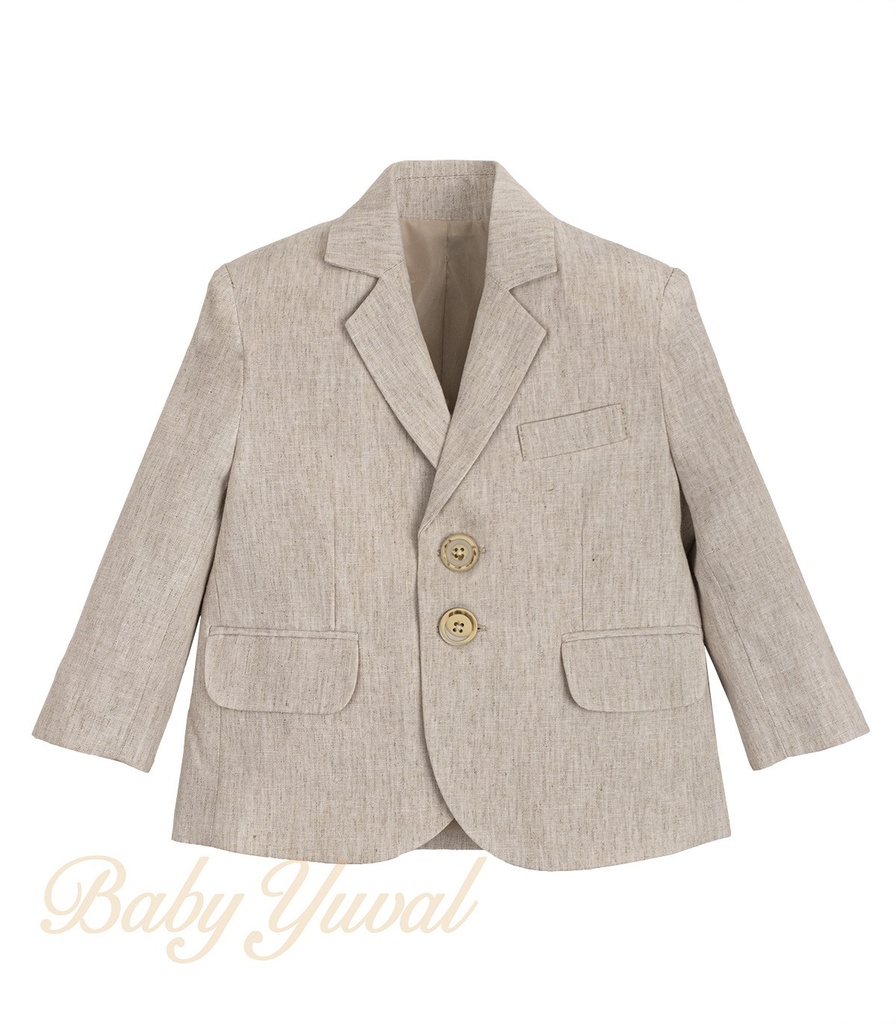 [BL0203730] Blazer Lino | Santiago (12 a 18 meses)