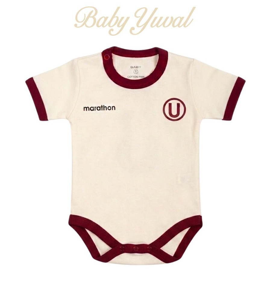 [BO0203785] Bodie Deportivo Algodón Manga Corta | Universitario (3 a 6 meses)