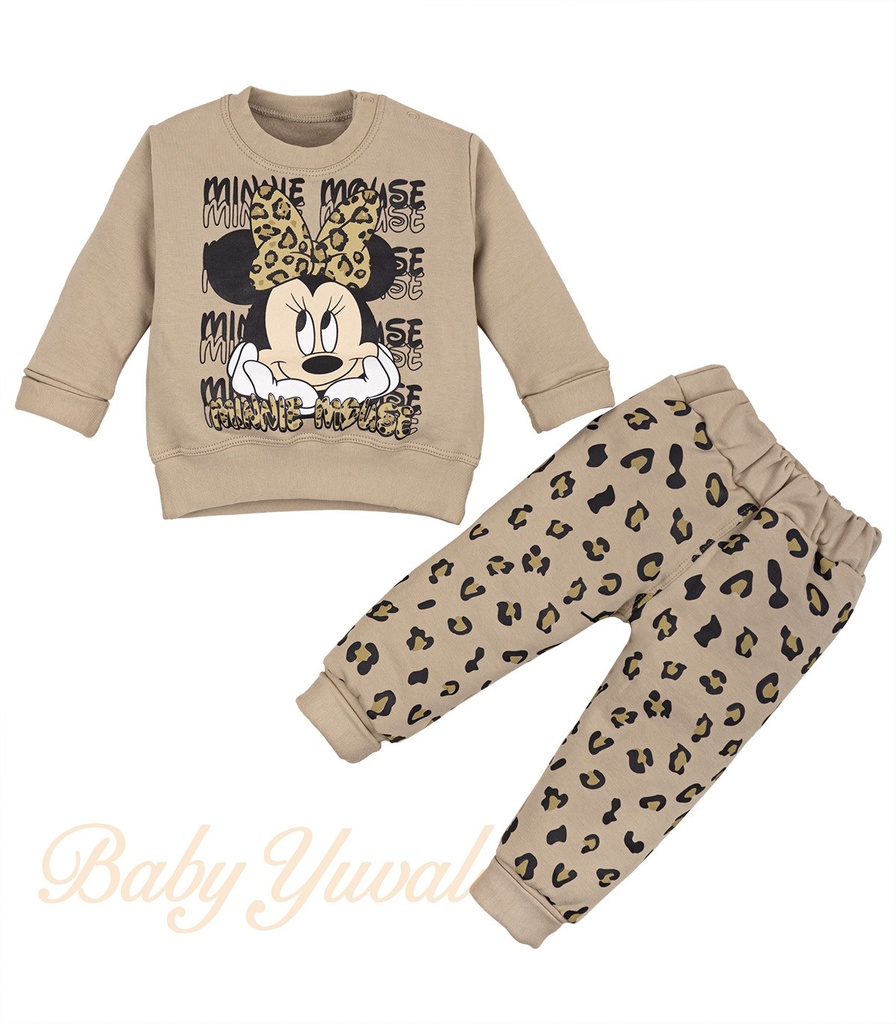 [CO0203801] Conjunto de Franela Algodón | Minie Prints (6 a 12 meses)