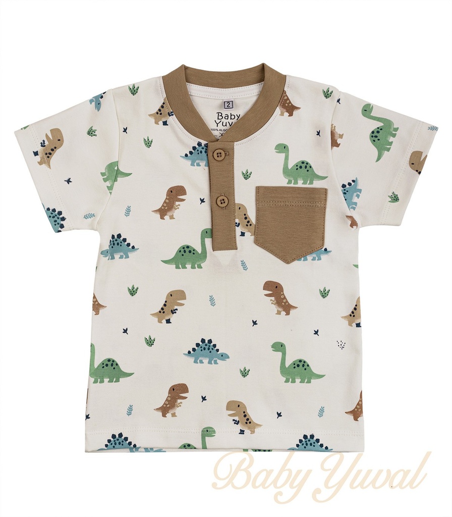 [PO0203847] Polo de Algodón Pima | Dino (6 a 12 meses)
