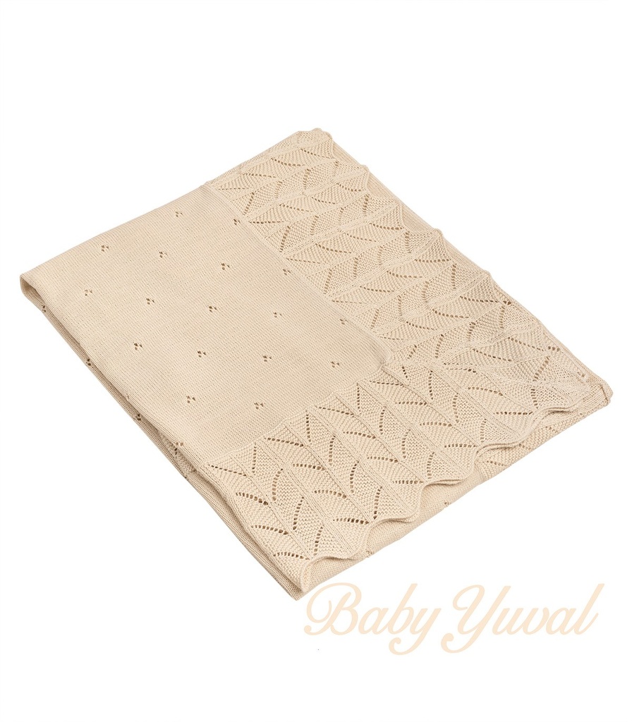 [MA0203859] Manta de Hilo | Sophie Beige