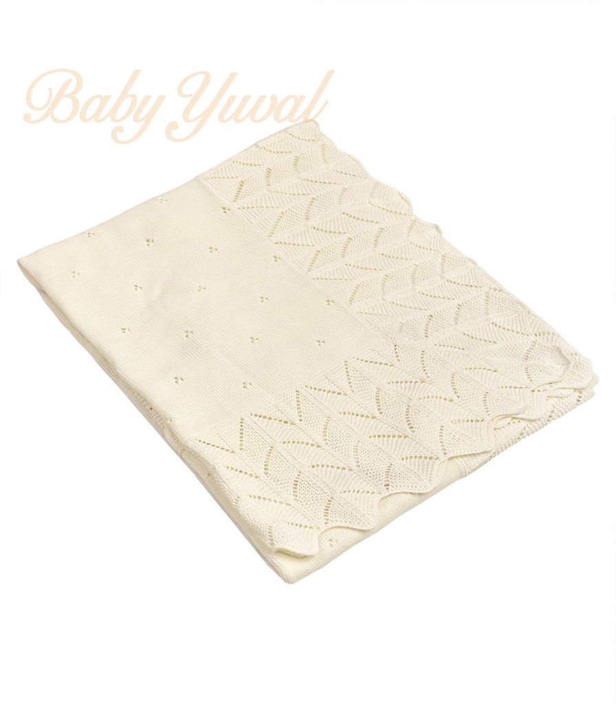 [MA0203860] Manta de Hilo | Sophie Cream