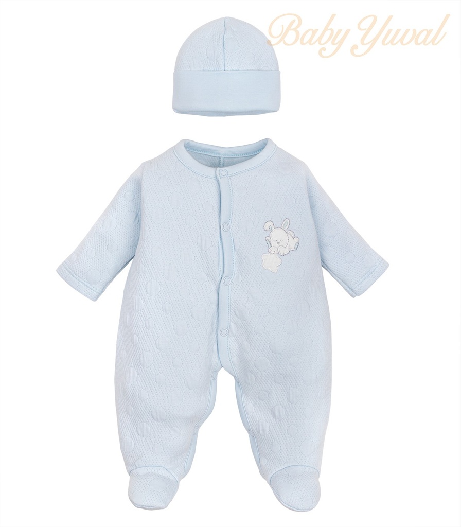Enterizo Jacquard Algodón | Bunny Sky