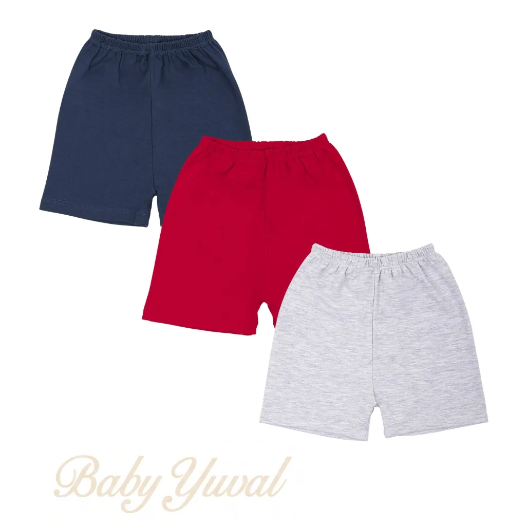 Tripack Short de Algodón Pima | Colección Mateo